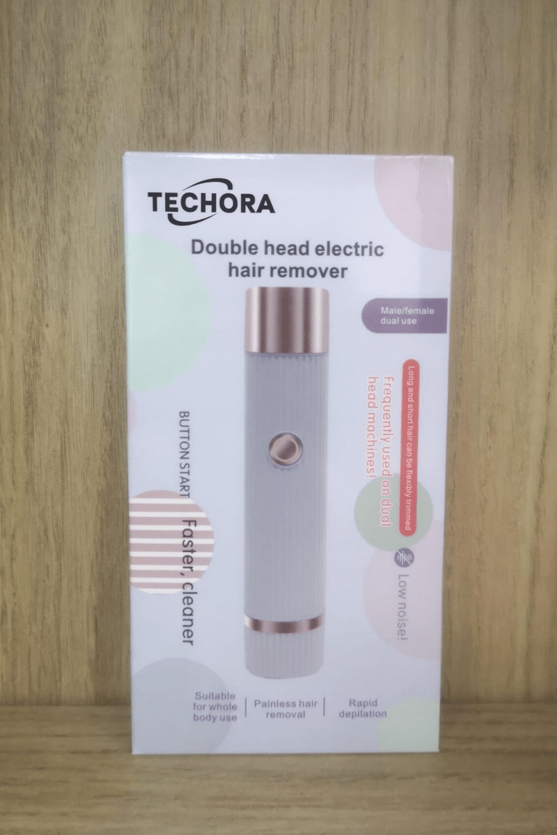 Depiladora Portátil 2 en 1 – Acabado Suave al Instante - Techora