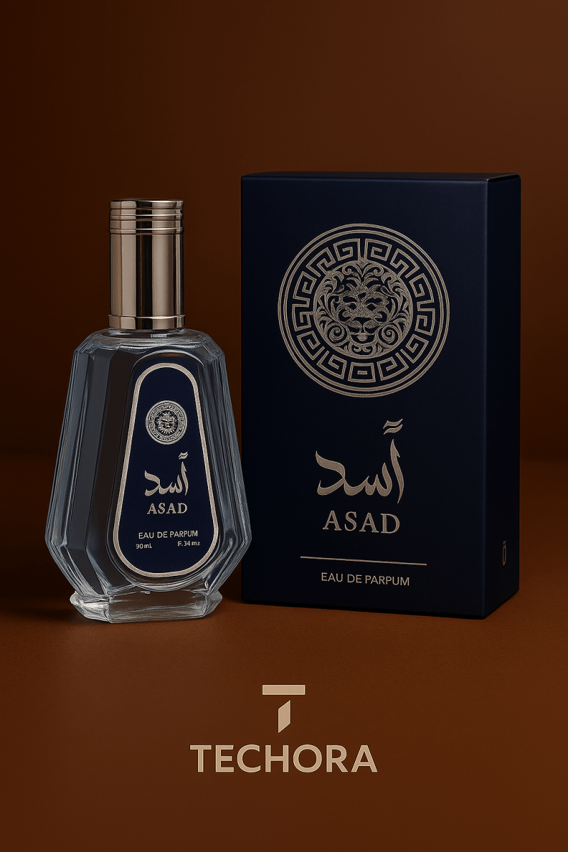 Lattafa Assad Blue 50ML – Eau de Parfum para Hombre - Techora